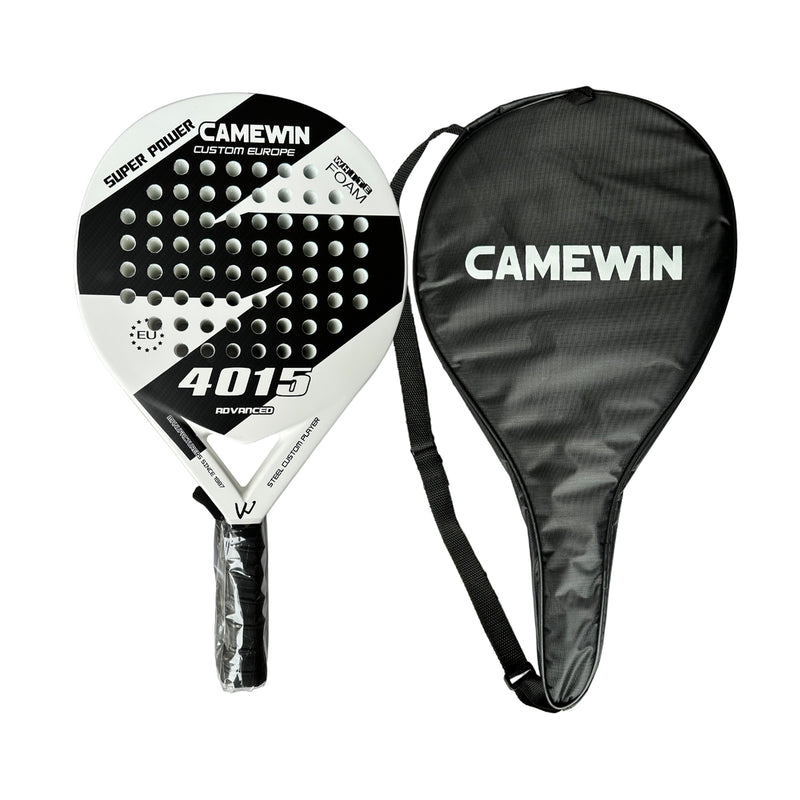 Pala padel blanca adulto con funda