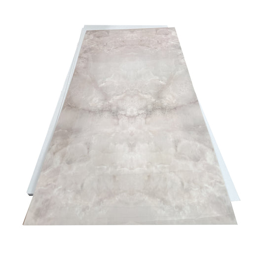 10 laminas adhesivas tipo Mármol beige de 80 cm x 40 cm