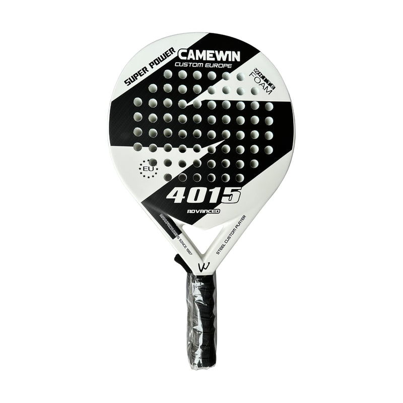 Pala padel blanca adulto con funda