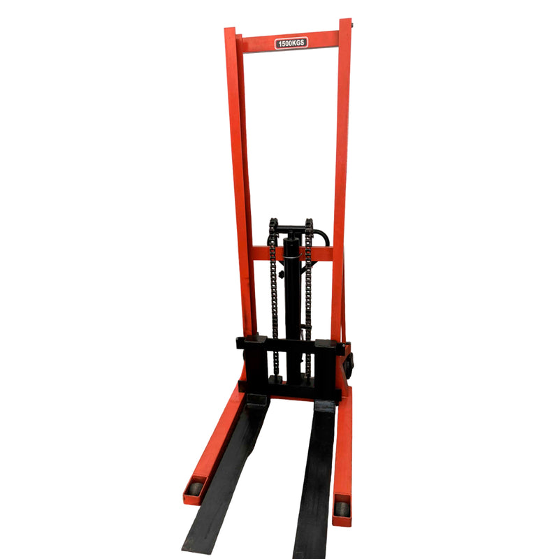 Apilafor elevador manual horquilla, 1500 kgs, 160 cms elevacion